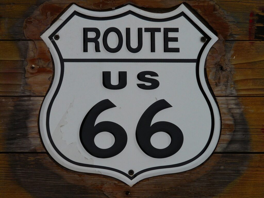 route 66, sign, plaque-3998.jpg
